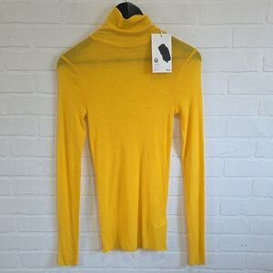 COS Sunlit Yellow Turtleneck Sweater